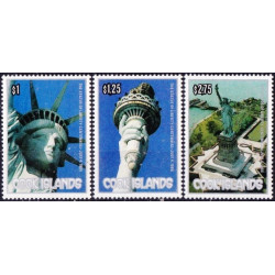 Cook Islands 1986. Centenary Statue of Liberty in New York