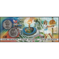 Cook Islands stamps (1988) for sale. Summer Olympic Games Seoul
