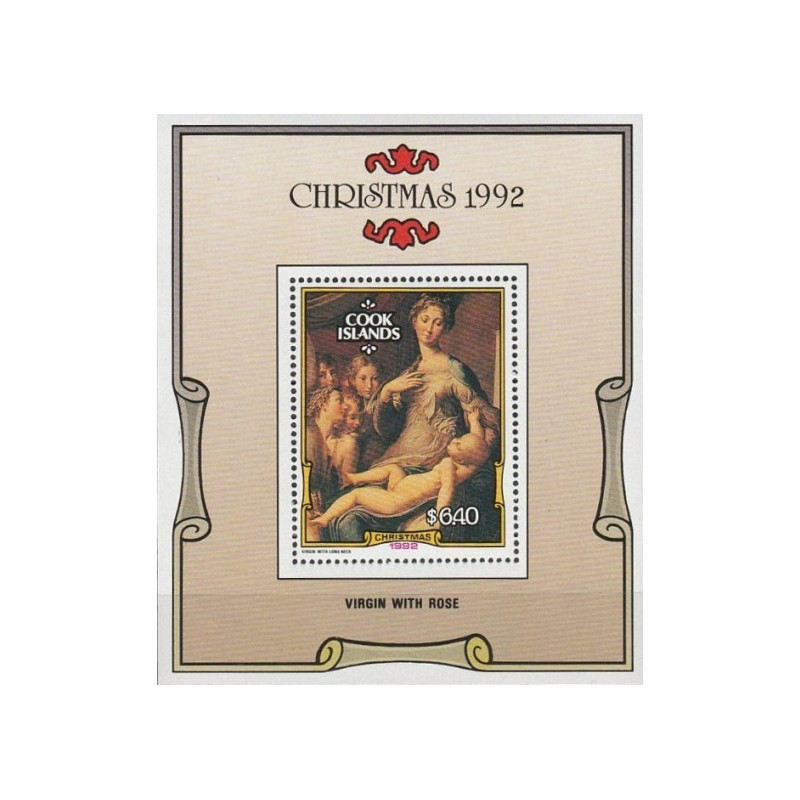 Cook Islands stamps (1992) for sale. Christmas (painting)
