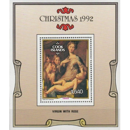 Cook Islands stamps (1992) for sale. Christmas (painting)