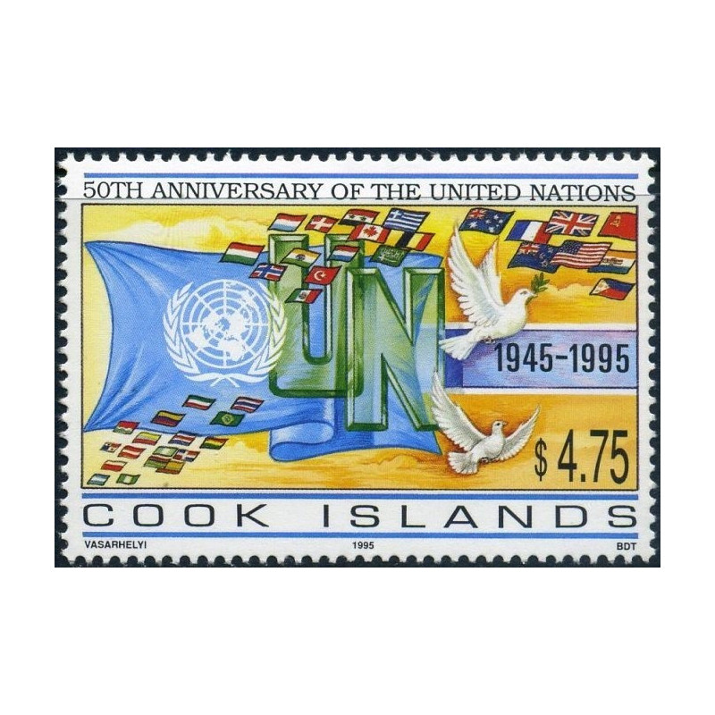 Kuko salų pašto ženklai (1995). Jungtinės tautos