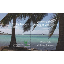 Cook Islands stamps (2010) for sale. Shanghai Expo (Pacific Environment)