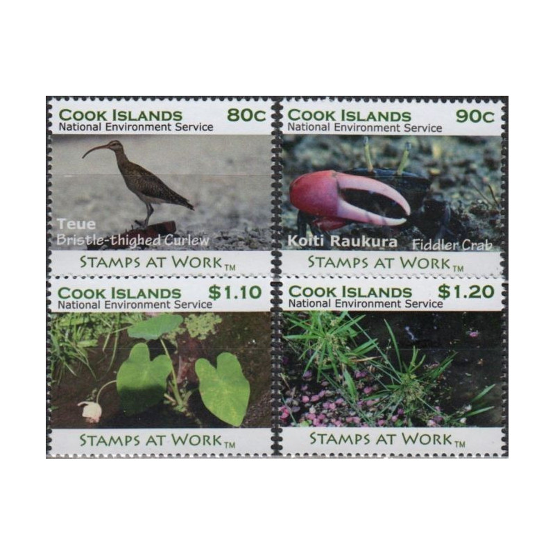 Cook Islands stamps (2011) for sale. Year of the Wetlands