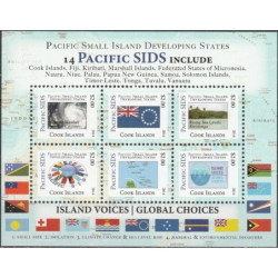 Cook Islands stamps (2014) for sale. SIDS, Climate change
