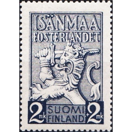 Suomijos pašto ženklai (1940). Už tėvų žemę (heraldika)