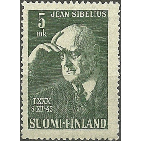 Finland stamps (1945) for sale. Jean Sibelius (composer)