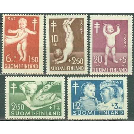 Finland stamps (1947) for sale. Anti-TB campaign