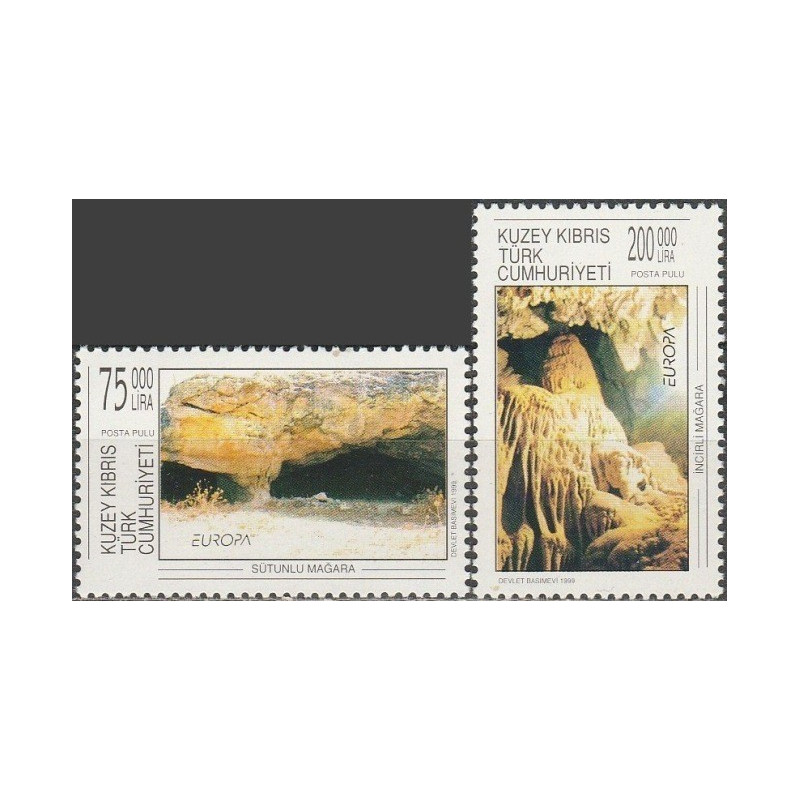 Turkų Kipro pašto ženklai (1999). Gamtos rezervatai ir draustiniai