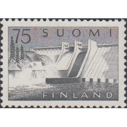Suomijos pašto ženklai (1959). Hidroelektrinės užtvanka