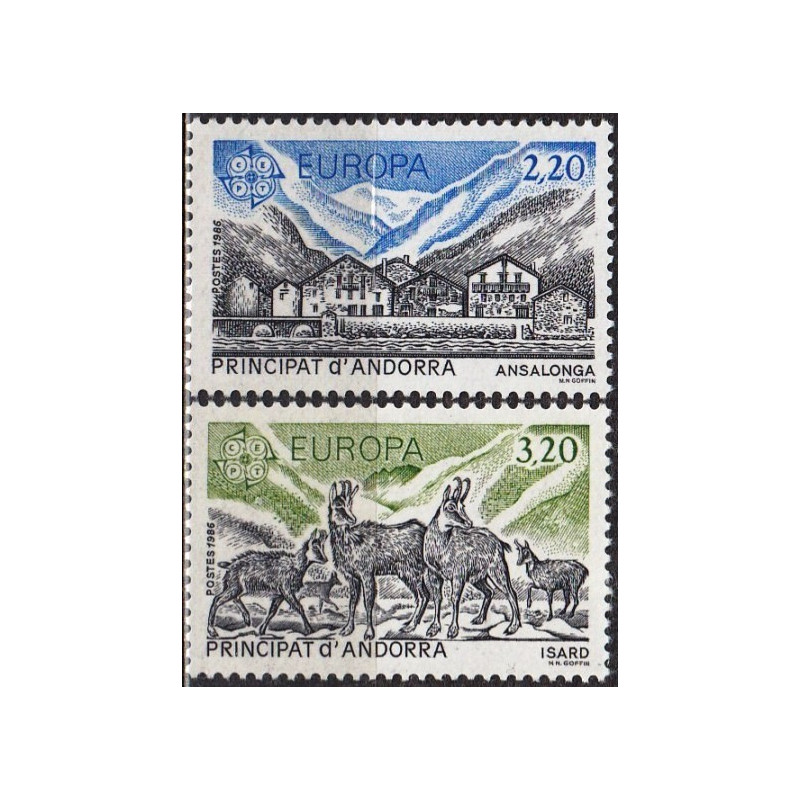 Andoros pašto ženklai (1986). Aplinkos apsauga
