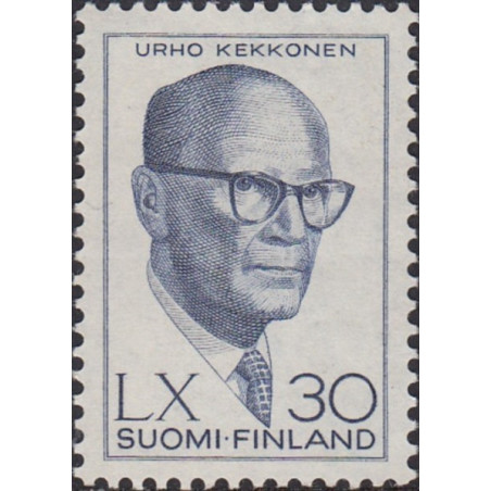 Suomijos pašto ženklai (1960). Prezidentas