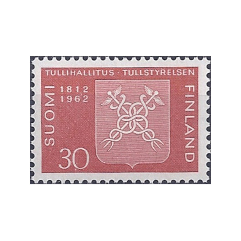 Suomijos pašto ženklai (1962). Muitinės direkcija