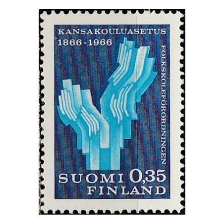 Finland stamps (1966) for sale. Education reform