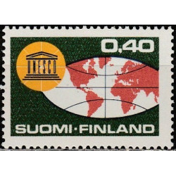 Suomijos pašto ženklai (1966). Švietimas, mokslas ir kultūra (UNESCO)