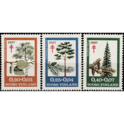 Suomija 1967. Miško medžiai (parama kovai su tuberkulioze)