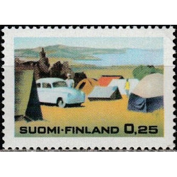 Suomijos pašto ženklai (1968). Vietinis turizmas