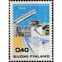 Suomijos pašto ženklai (1968). Saima kanalas
