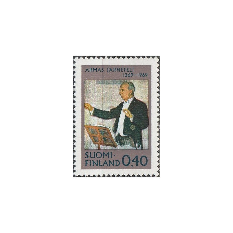 Finland stamps (1969) for sale. Musician