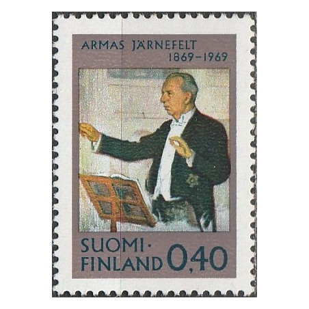 Finland stamps (1969) for sale. Musician