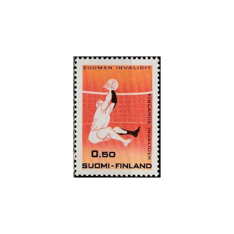 Suomijos pašto ženklai (1970). Neįgaliųjų sportas