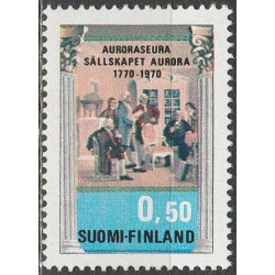 Suomijos pašto ženklai (1970). Literatų sąjunga, paveikslas