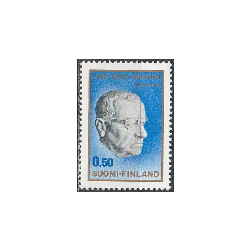 Suomijos pašto ženklai (1970). Prezidentas