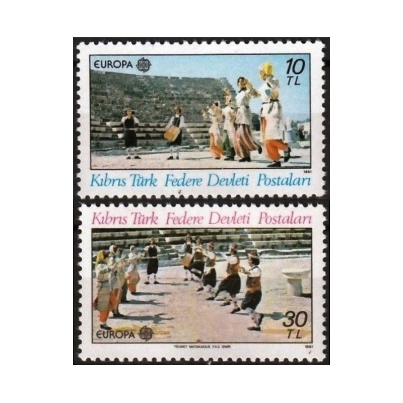 Turkų Kipro pašto ženklai (1981). Liaudies kultūra
