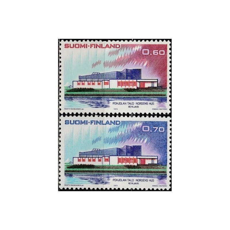 Suomija 1973. Šiuolaikinė architektūra (NORDEN pastatas)