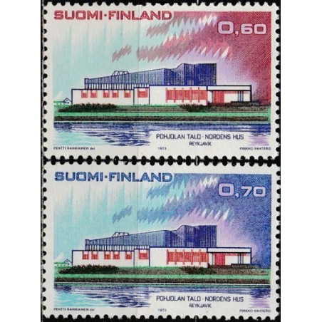 Suomija 1973. Šiuolaikinė architektūra (NORDEN pastatas)
