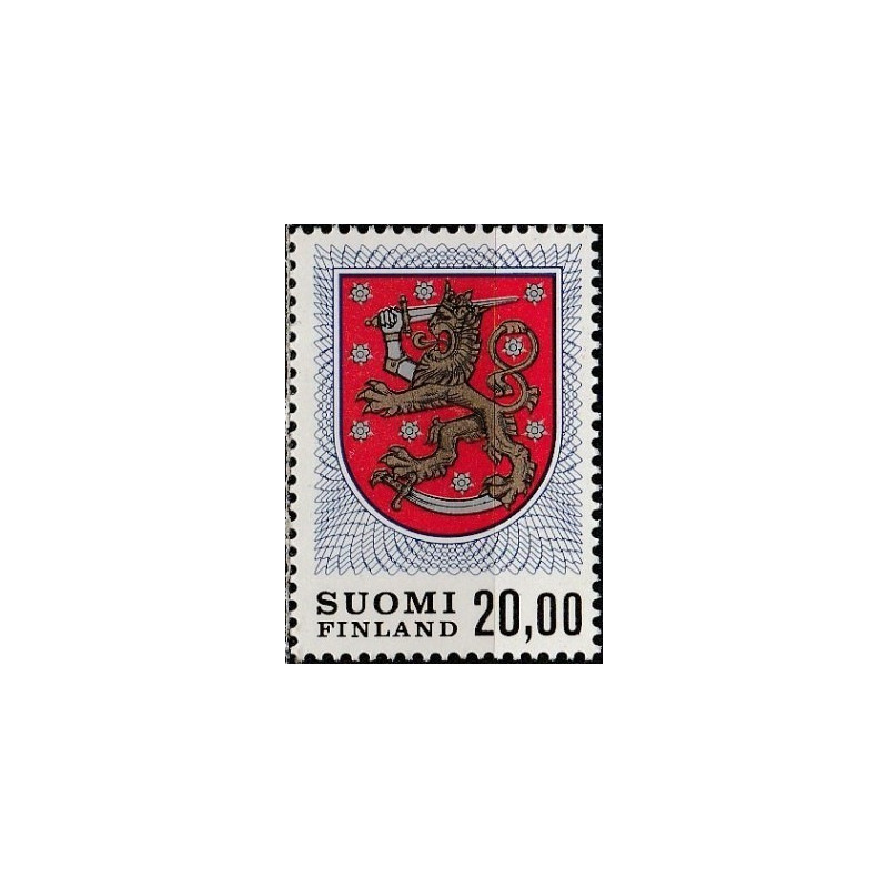 Suomijos pašto ženklai (1978). Herbas
