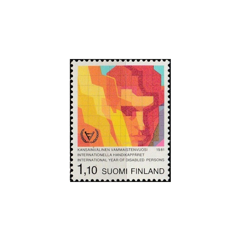 Suomijos pašto ženklai (1981). Tarptautiniai neįgaliųjų metai