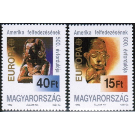 Hungary stamps (1992) for sale. Voyages of Discovery in America