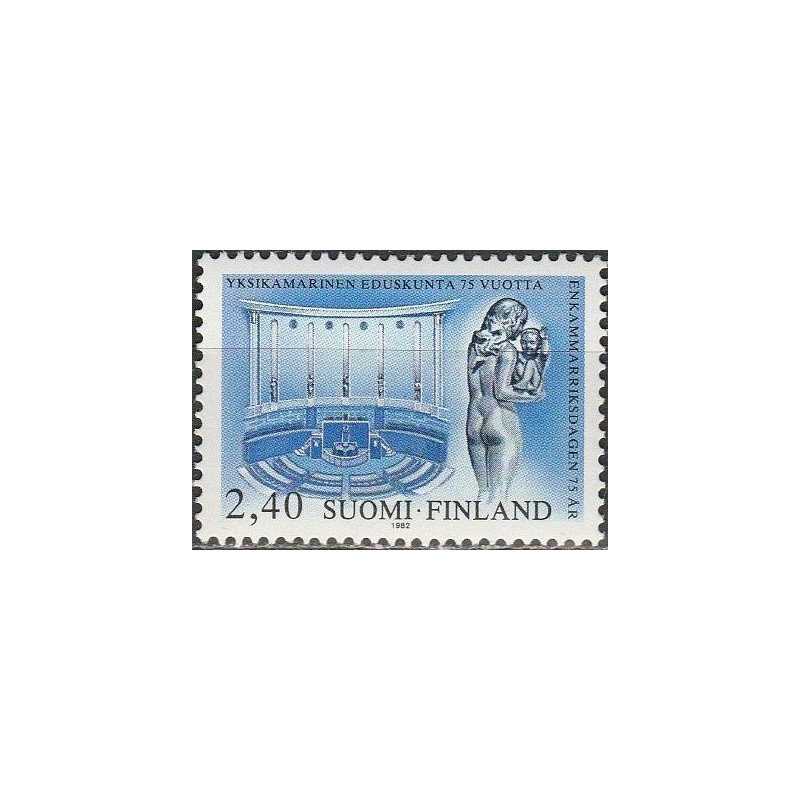 Suomijos pašto ženklai (1982). Parlamentas