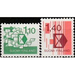 Suomijos pašto ženklai (1984). Paštas