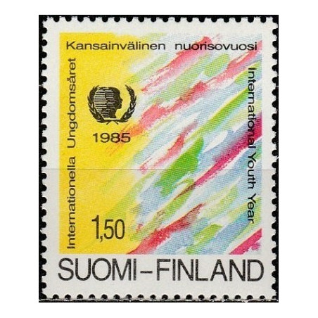 Suomijos pašto ženklai (1985). Tarptautiniai jaunimo metai