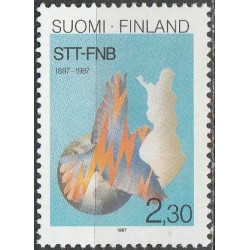 Suomijos pašto ženklai (1987). Naujienų agentūra