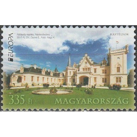 Vengrijos pašto ženklai (2017). Europa (Pilys)