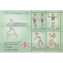Suomijos pašto ženklai (1994). Europos Atletikos čempionatas