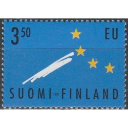 Suomijos pašto ženklai (1995). Įstojimas į Europos Sąjungą