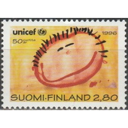 Suomijos pašto ženklai (1996). Vaikų fondas (UNICEF)
