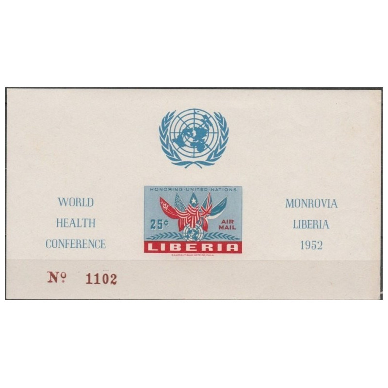 Liberia stamps (1952) for sale. United Nations