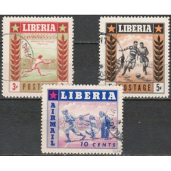 Liberijos pašto ženklai (1955). Sportas