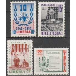 Liberijos pašto ženklai (1955). Jungtinės tautos