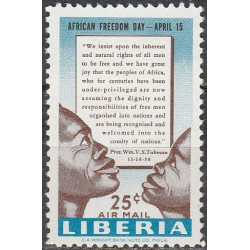 Liberijos pašto ženklai (1959). Afrikos nepriklausomybė