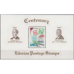 Liberijos pašto ženklai (1960). 100 metų Liberijos pašto ženklui
