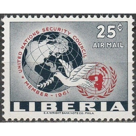 Liberia stamps (1961) for sale. United Nations
