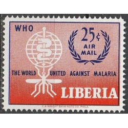 Liberia stamps (1962) for sale. Anti-malaria campaign