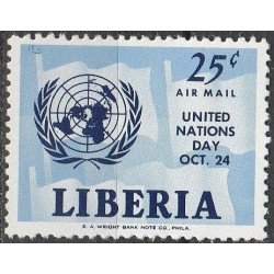 Liberijos pašto ženklai (1962). Jungtinės tautos