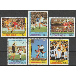 Liberijos pašto ženklai (1978). FIFA Pasaulio taurė