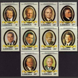 Liberia stamps (1982) for sale. US Presidents